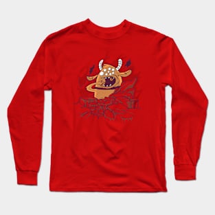 Cute Sleep Monster // Overgrown Cute Monster Long Sleeve T-Shirt